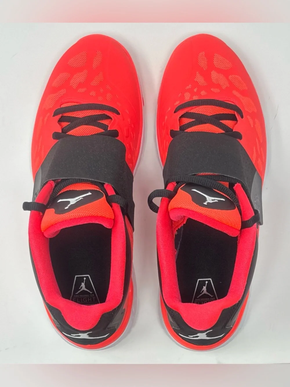 Air Jordan Flight Flex Trainer 2 Infrared Bright Red Black Basketball Sneakers